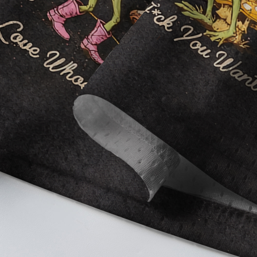 Baddiecat More Queer Less Fear Gay Frogs Mesh Jersey