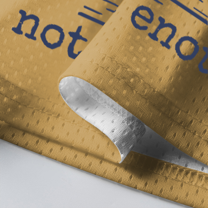 Baddiecat Funny Raccoon What If I'm Not Enough Mesh Jersey