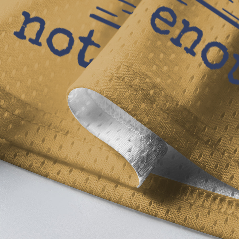 Baddiecat Funny Raccoon What If I'm Not Enough Mesh Jersey