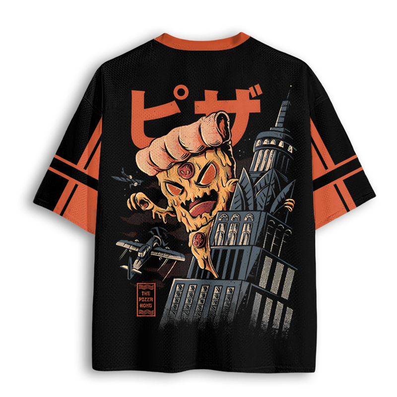 Baddiecat Pizza King Mesh Jersey