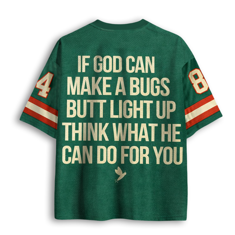 Baddiecat Funny Christian Mesh Jersey