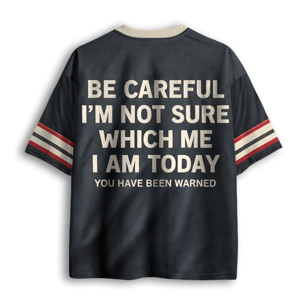 Baddiecat Be Careful Mesh Jersey