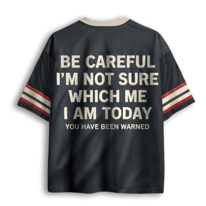 Baddiecat Be Careful Mesh Jersey