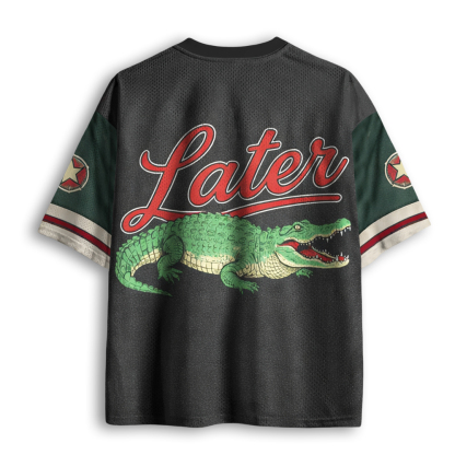 Baddiecat Later Gator Mesh Jersey