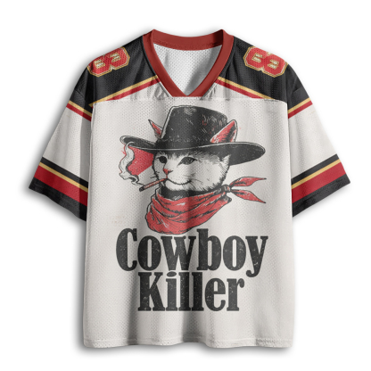 Baddiecat Cowboy Killer Mesh Jersey