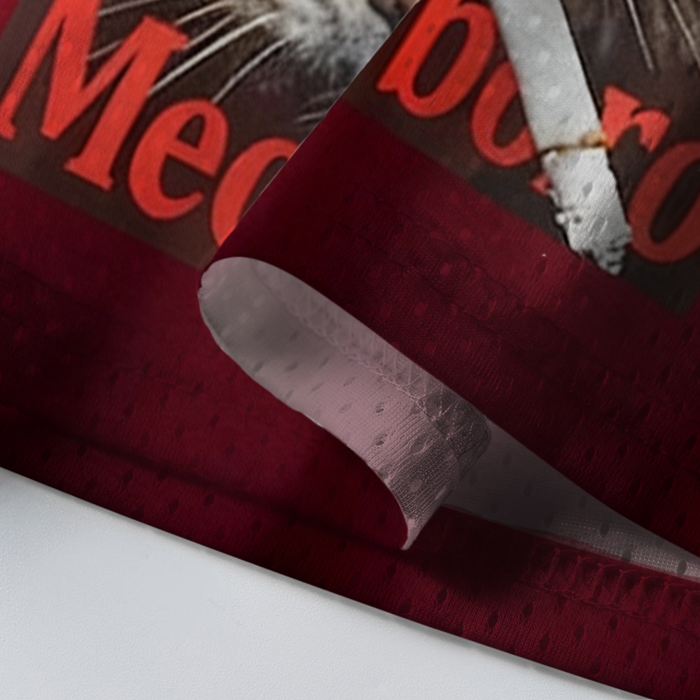 Baddiecat Funny Smoking Cat Meme Mesh Jersey