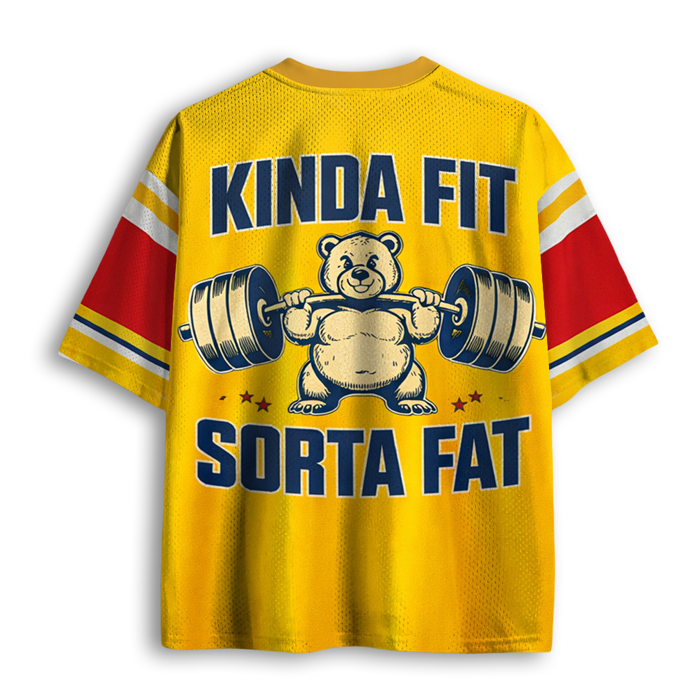 Baddiecat Kinda Fit Sorta Fat Mesh Jersey