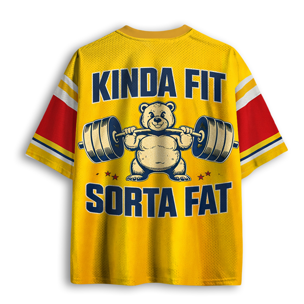 Baddiecat Kinda Fit Sorta Fat Mesh Jersey