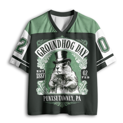 Baddiecat Groundhog Day Mesh Jersey