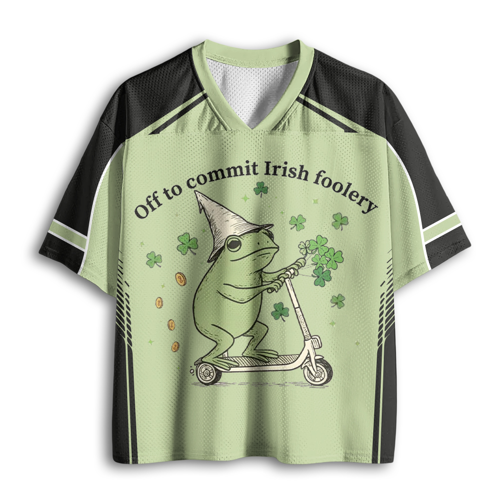 Baddiecat Irish Frog Mesh Jersey