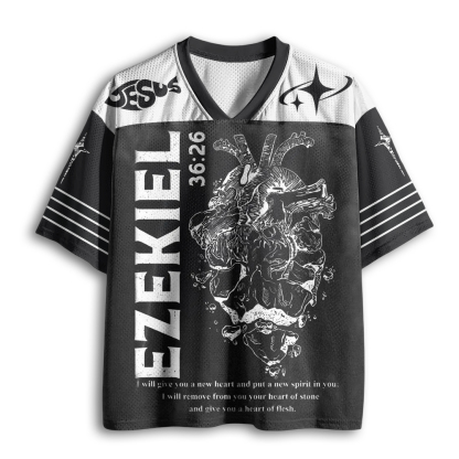 Baddiecat Ezekiel 36:26 Mesh Jersey