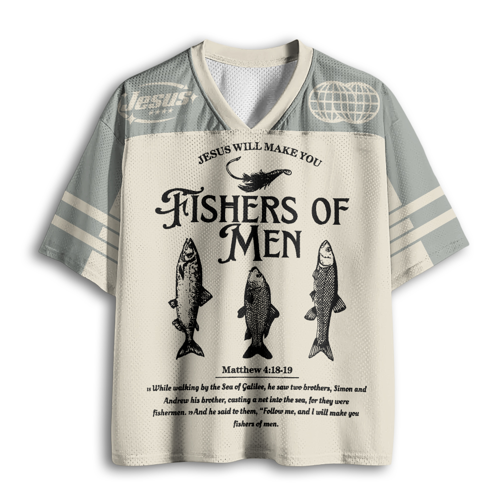 Baddiecat Fishers of Men Mesh Jersey