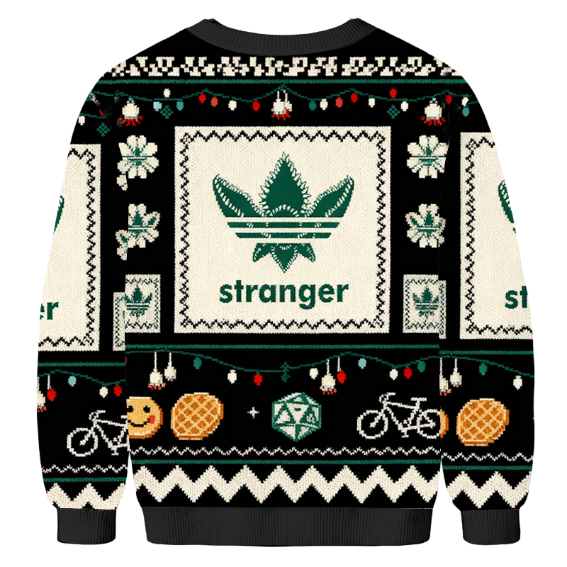 Baddiecat Stranger Things Demogorgon Ugly Sweatshirt