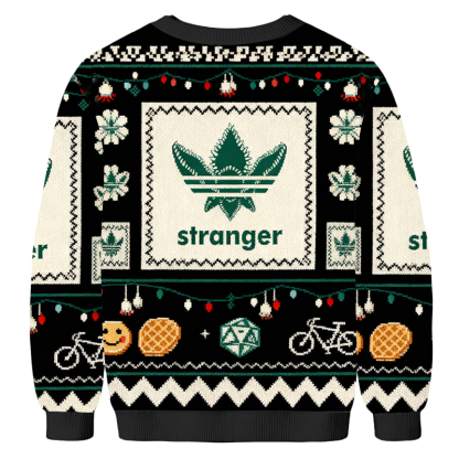 Baddiecat Stranger Things Demogorgon Ugly Sweatshirt