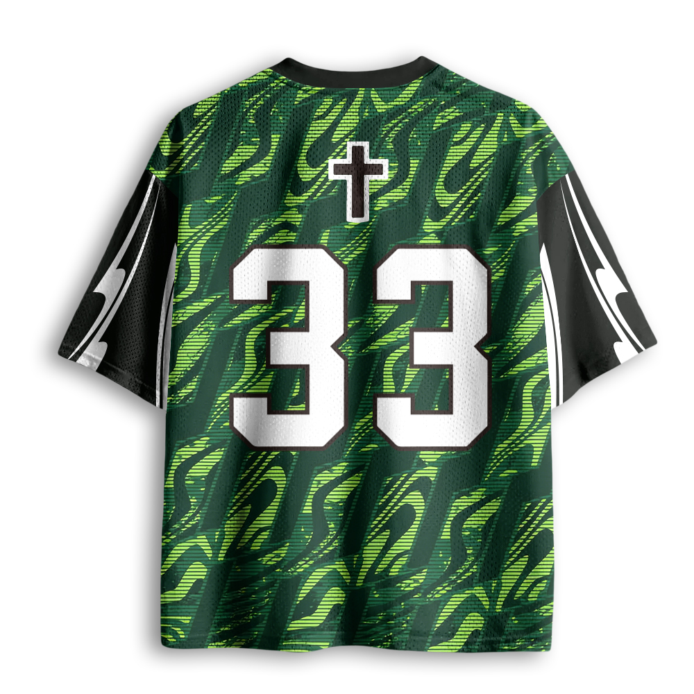 Baddiecat Jesus Christ Mesh Jersey