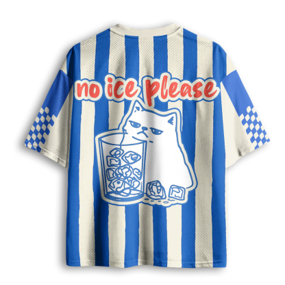 Baddiecat Ice Cube Cat Mesh Jersey