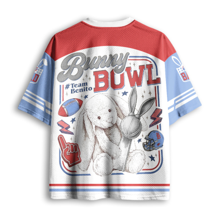Baddiecat Bad Bunny Benito Bowl Mesh Jersey