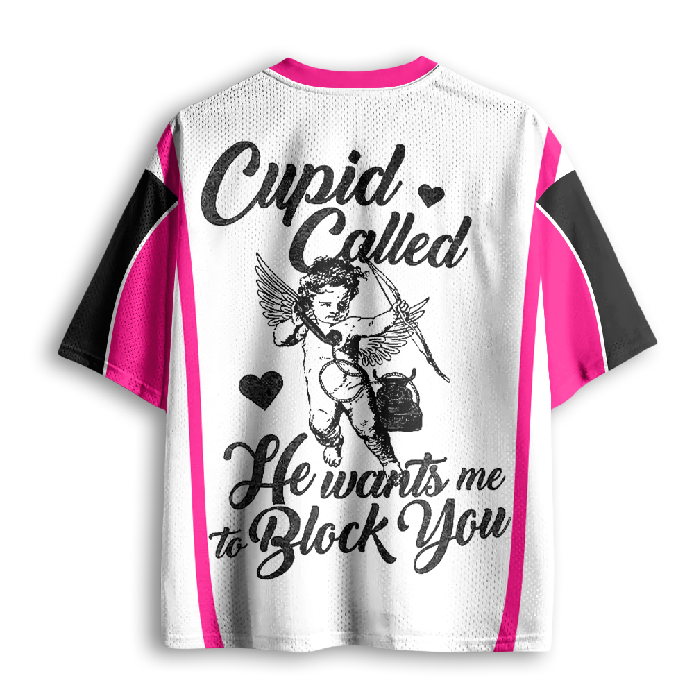 Baddiecat Cupid Descends Mesh Jersey