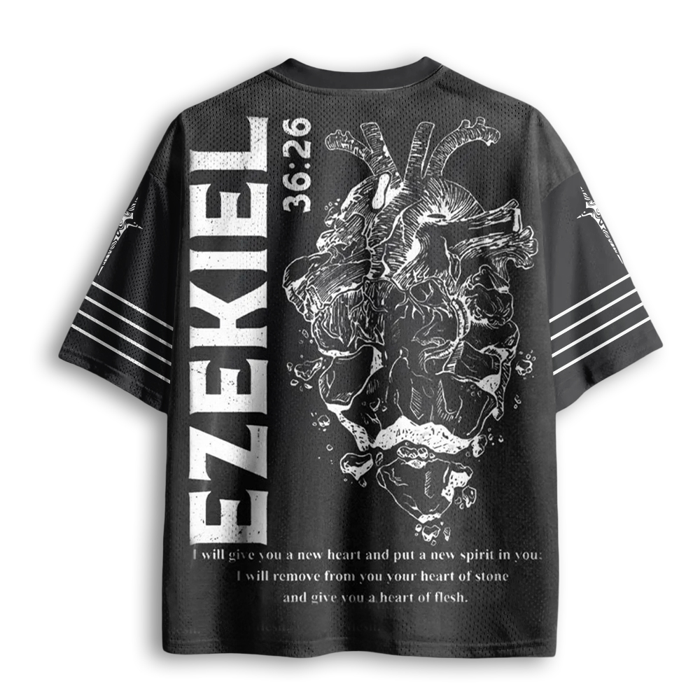 Baddiecat Ezekiel 36:26 Mesh Jersey