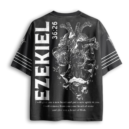 Baddiecat Ezekiel 36:26 Mesh Jersey