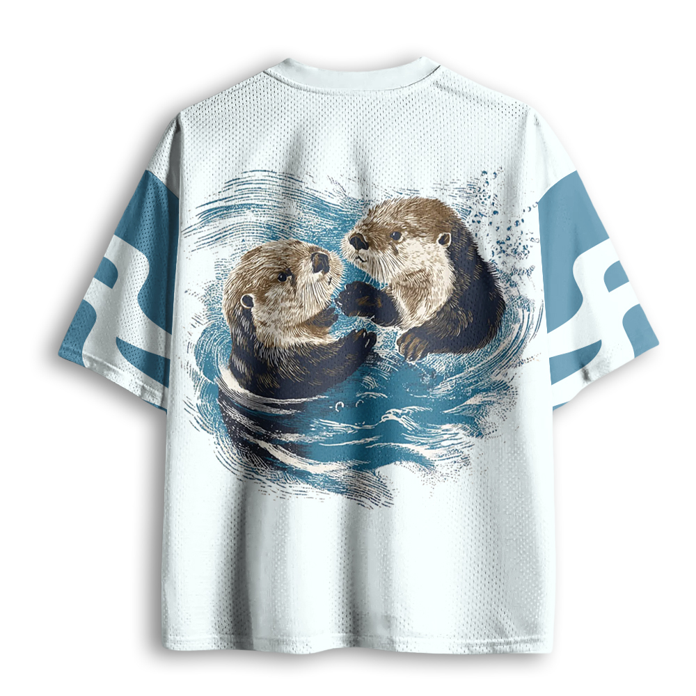 Baddiecat Sea Otters Mesh Jersey