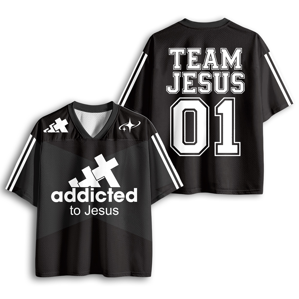 Baddiecat Team Jesus Mesh Jersey