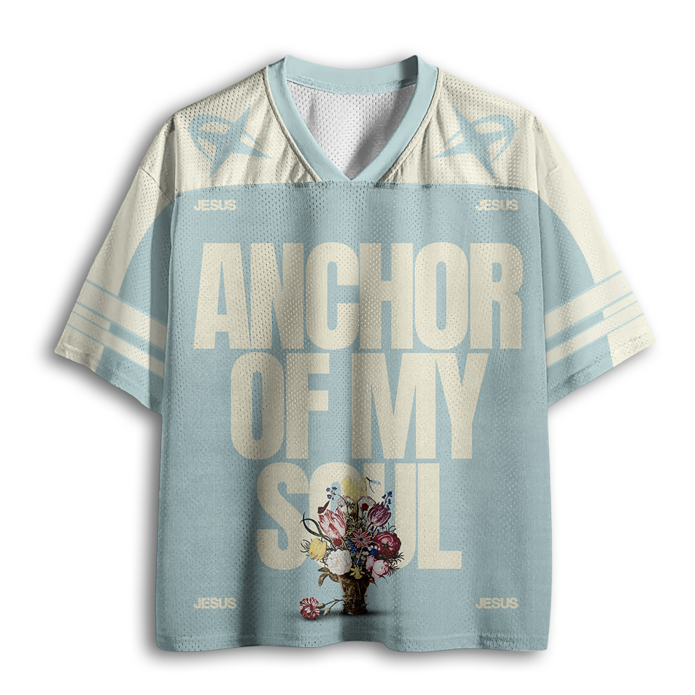 Baddiecat Jesus Anchor Of My Soul Mesh Jersey