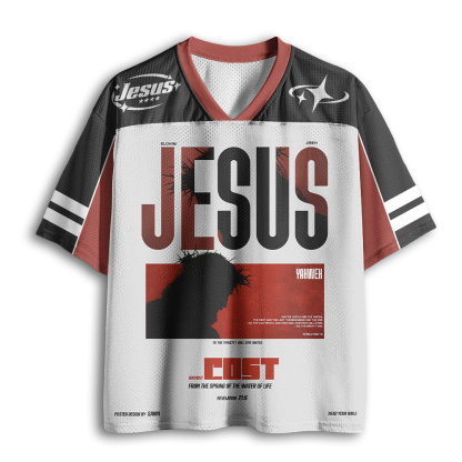 Baddiecat Jesus Mesh Jersey