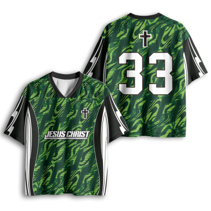 Baddiecat Jesus Christ Mesh Jersey