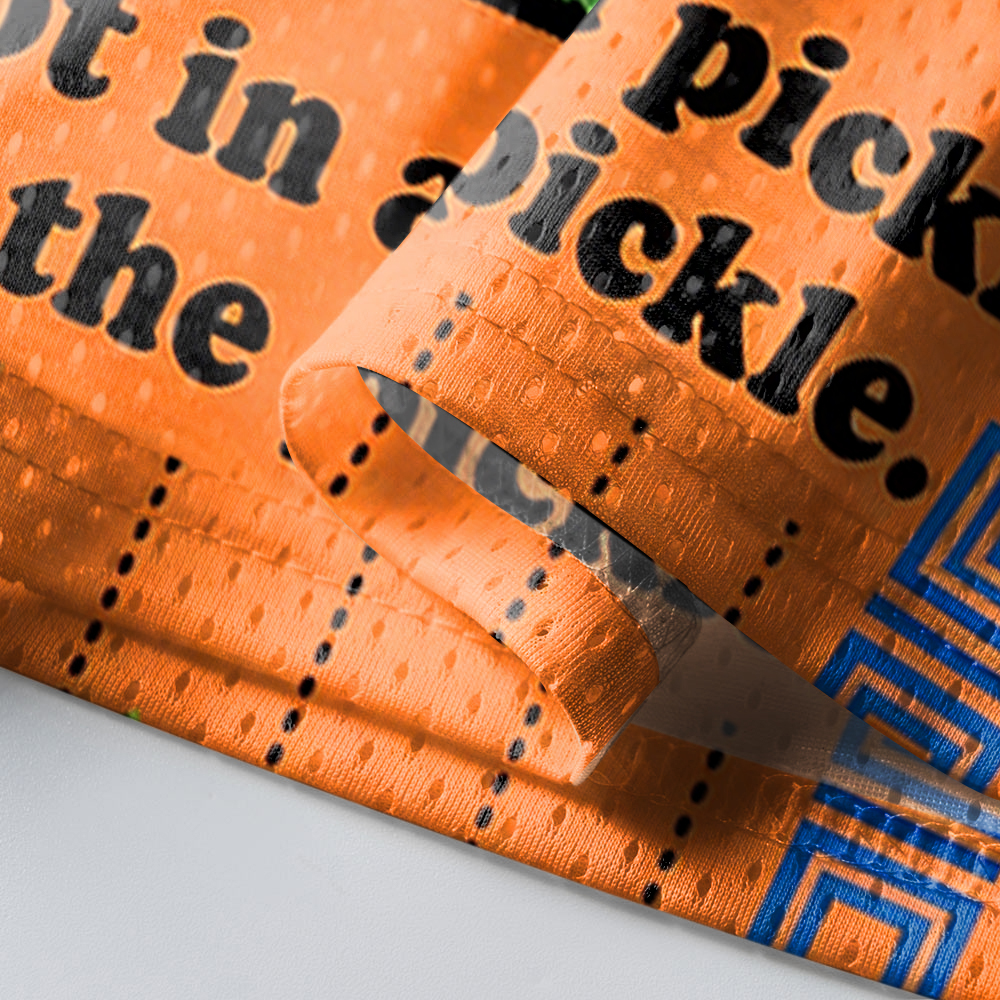 Baddiecat Funny Cucumber Samurai Mesh Jersey