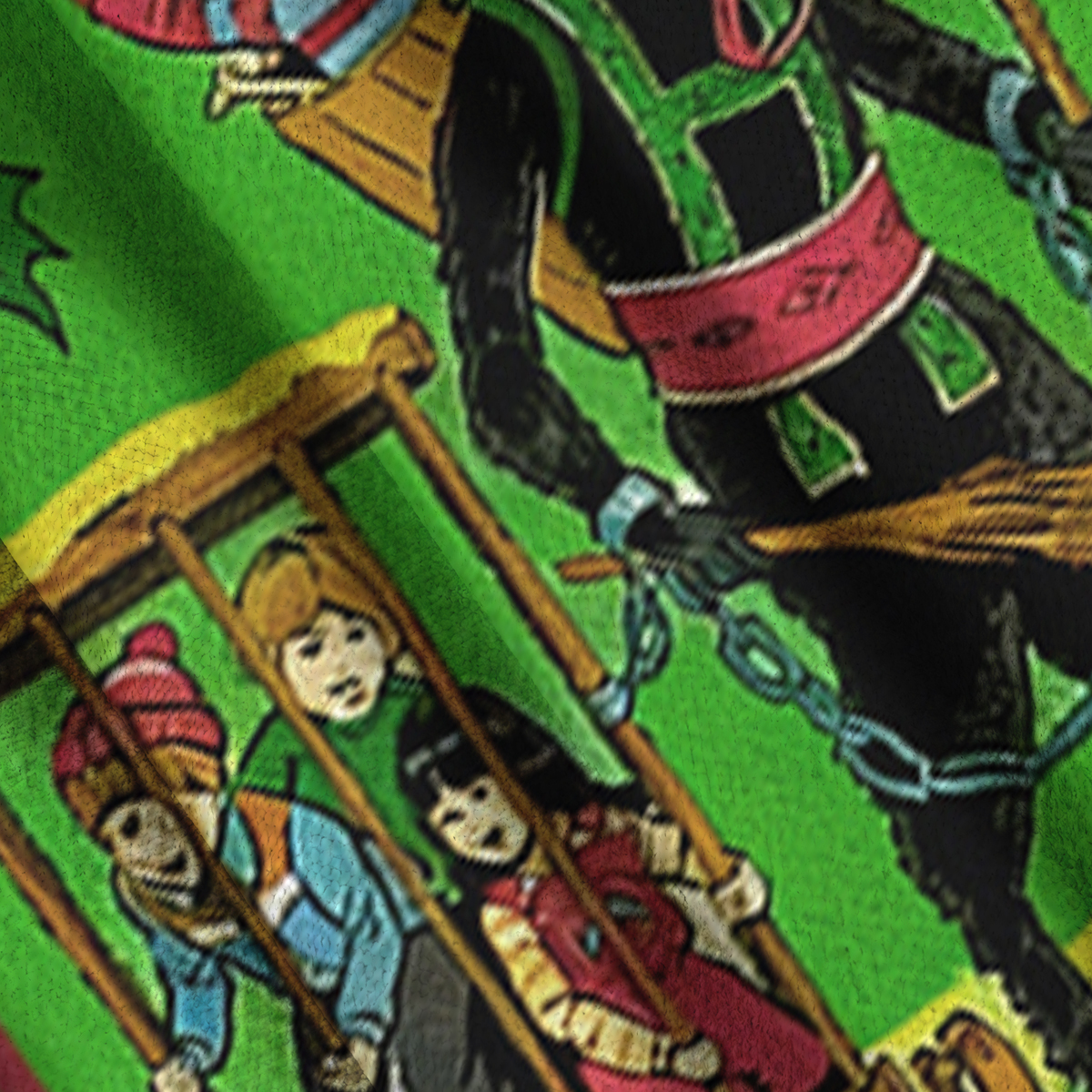 Baddiecat Krampus Christmas Ugly Sweatshirt