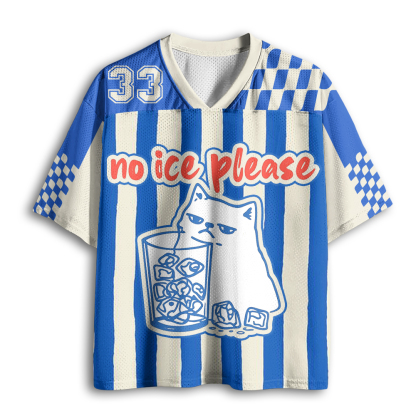 Baddiecat Ice Cube Cat Mesh Jersey