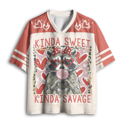 Baddiecat Rampaging Raccoon Mesh Jersey