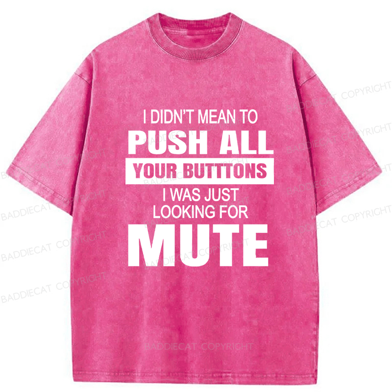 Baddiecat Funny Sarcastic Washed T-shirt