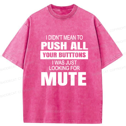 Baddiecat Funny Sarcastic Washed T-shirt
