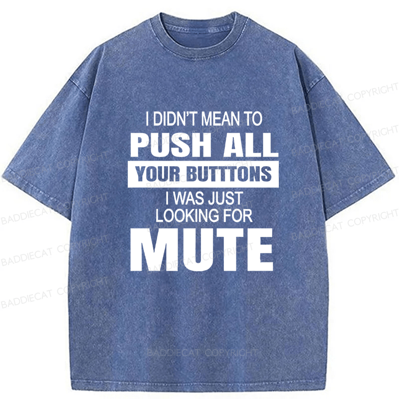 Baddiecat Funny Sarcastic Washed T-shirt
