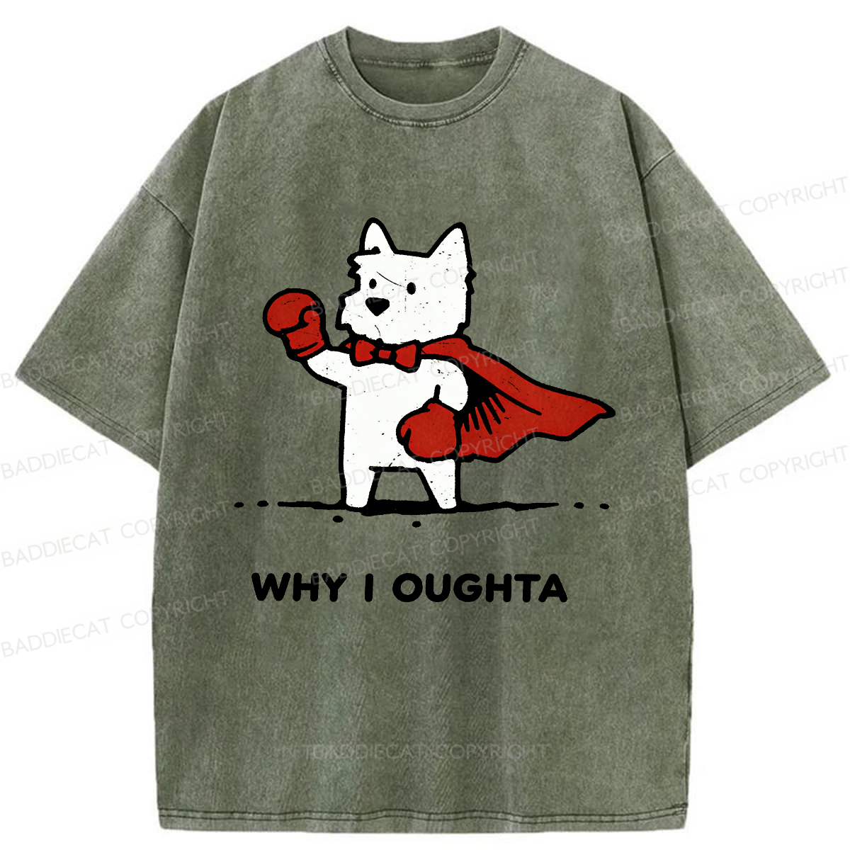 Baddiecat Why Should I Washed T-shirt
