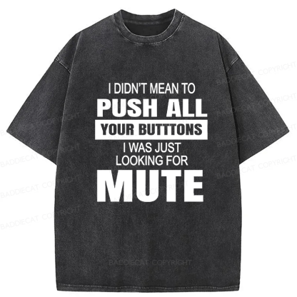Baddiecat Funny Sarcastic Washed T-shirt