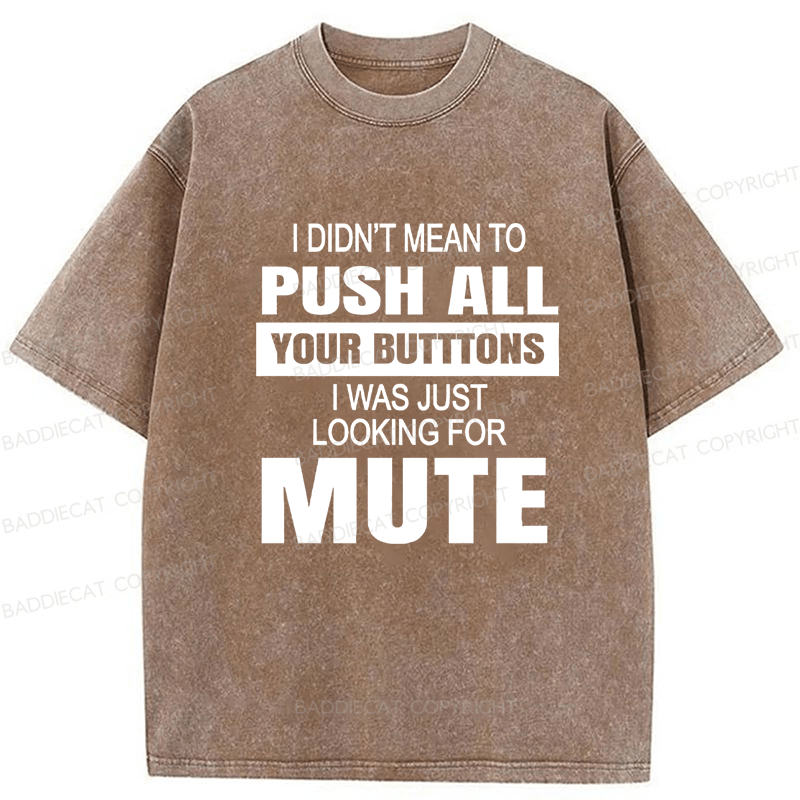Baddiecat Funny Sarcastic Washed T-shirt