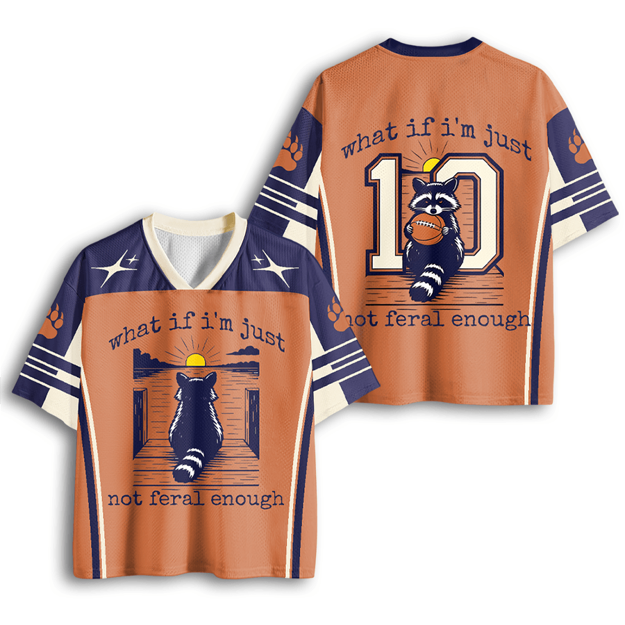 Baddiecat What If I'm Not Enough Meme Mesh Jersey