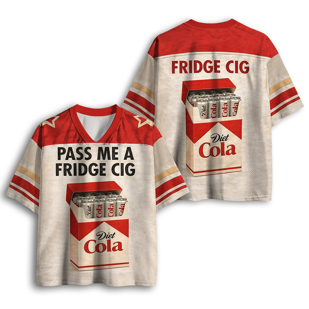 Baddiecat Just A Fridge Cig Diet Cola Mesh Jersey