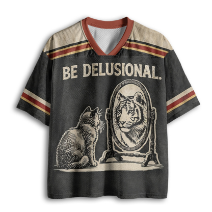 Baddiecat Be Delusional Mesh Jersey