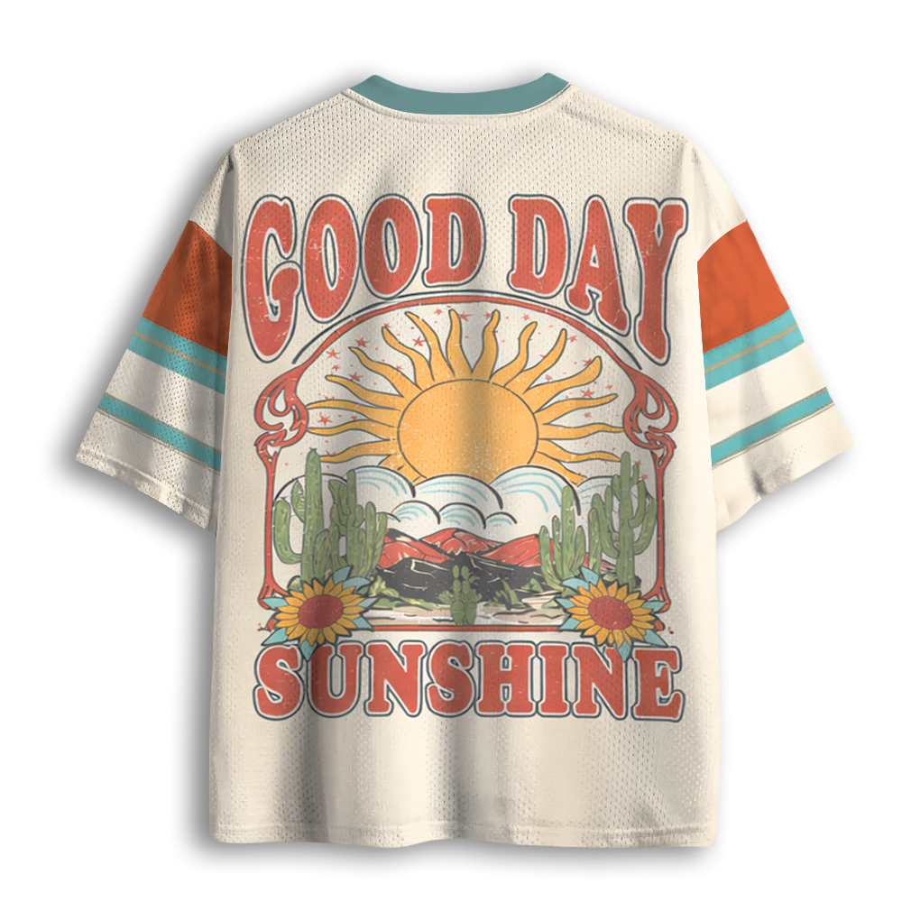 Baddiecat Good Day Sunshine Mesh Jersey