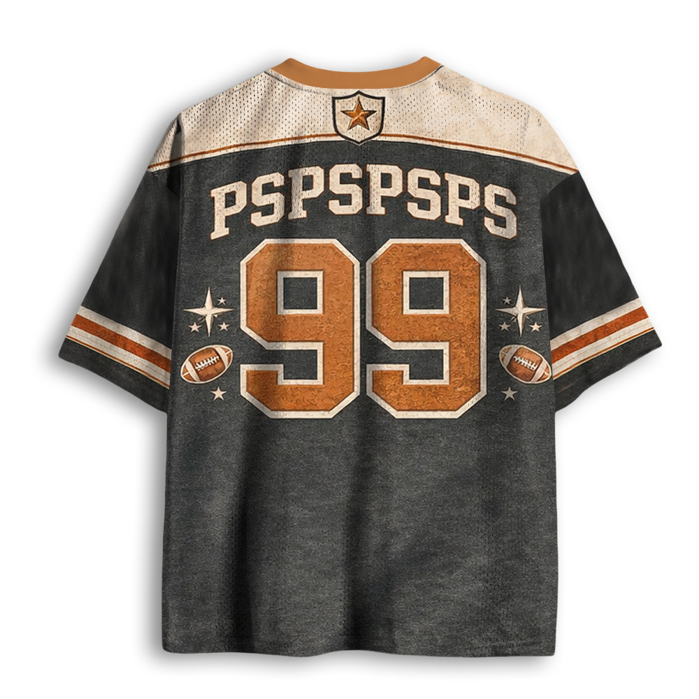 Baddiecat You Shall Not PSPSPSPS Funny Cat Wizard Mesh Jersey