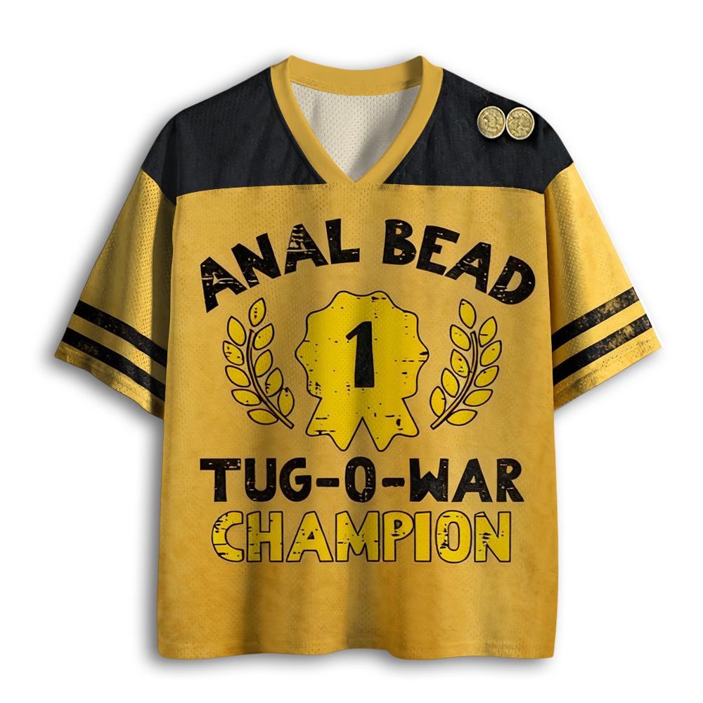 Baddiecat Bead Tug O War Champion Mesh Jersey