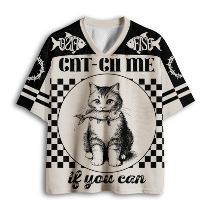 Baddiecat Catch Me If You Can Mesh Jersey