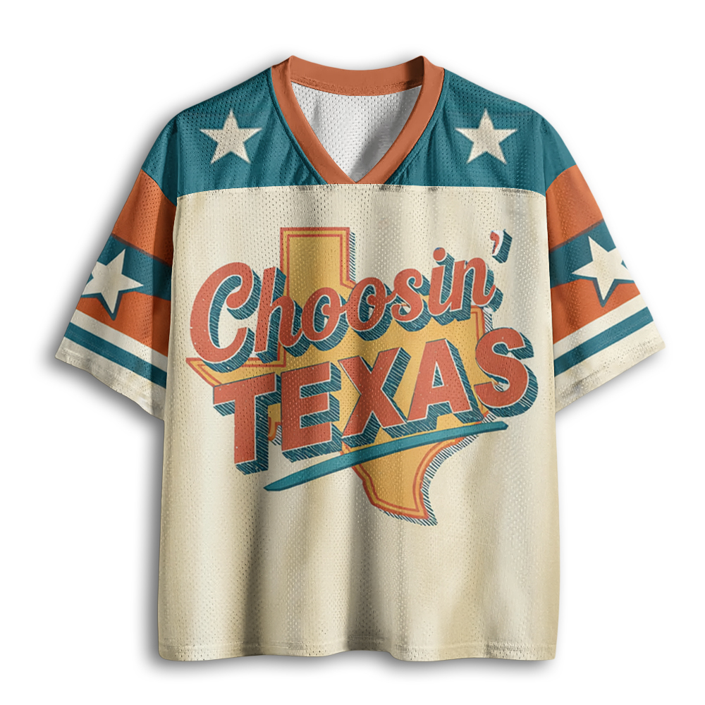 Baddiecat Choosin’ Texas Mesh Jersey