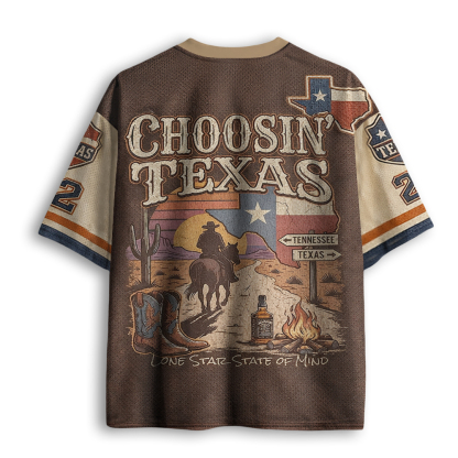 Baddiecat Choosin' Texas Mesh Jersey