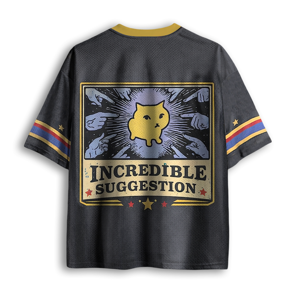 Baddiecat Incredible Suggestion Mesh Jersey