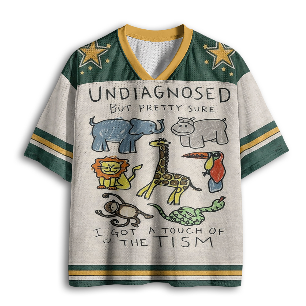 Baddiecat Undiagnosed But Pretty Sure Mesh Jersey